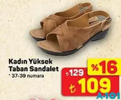 JUNO KADIN YÜKSEK TABAN SANDALET